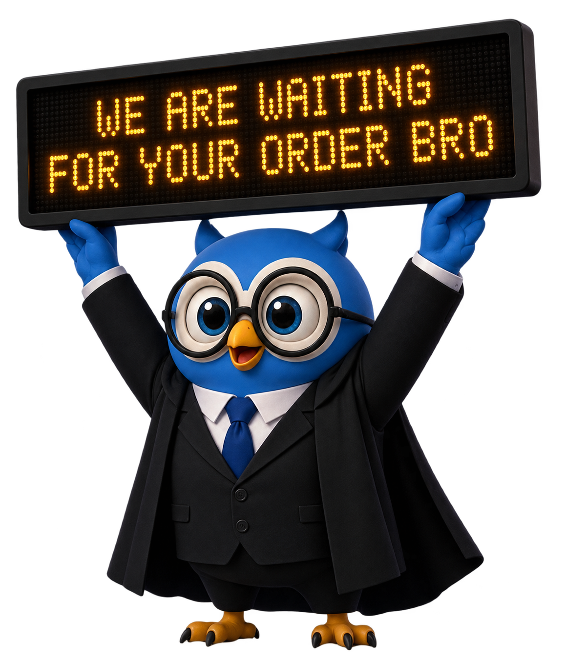Writoholics Legal Content Writing Mascot
